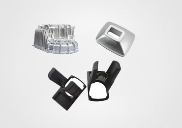 Aluminum die-casting of shell parts